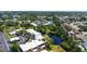 Scenic aerial view showcasing the community layout, ponds, and surrounding lush greenery at 564 Lakeside Dr # 564, Bradenton, FL 34210