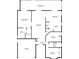 Detailed floor plan showcasing layout of bedrooms, living spaces, and bathrooms at 5902 22Nd Avenue E Dr, Palmetto, FL 34221