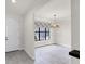 Bright dining room with modern light fixture at 5923 Snowy Egret Dr, Sarasota, FL 34238