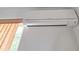 Close up of a modern, wall-mounted air conditioner unit in the home at 5951 Todd St # D37, Bradenton, FL 34207