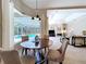 Breakfast nook overlooking pool area with outdoor living space and relaxing views at 6924 Cumberland Ter, Bradenton, FL 34201