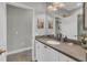 Bathroom featuring modern fixtures, updated vanity, and spacious design at 927 River Basin Ct # 201C, Bradenton, FL 34212