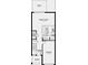 Detailed first floor floorplan with open-concept layout, including kitchen, great room, and garage at 15117 Cuzcorro Ct, Nokomis, FL 34275