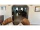 Spacious living room with an open floor plan, bright turquoise walls, and a comfortable seating area at 300 N 22Nd St, Bradenton Beach, FL 34217