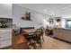 Cozy dining area adjacent to the kitchen, perfect for casual meals and entertaining guests with easy access to living area at 3420 Wild Oak Bay Blvd # 120, Bradenton, FL 34210