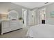 Spacious bedroom with ensuite bathroom and walk-in closet access at 3808 Eastham Ln, Bradenton, FL 34211