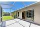 Screened lanai with access to the home's interior at 4313 Carol Ann Rd # 20, Sarasota, FL 34233