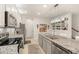 A well-appointed kitchen with granite countertops and tile backsplash at 4548 Chinkapin Dr, Sarasota, FL 34232