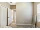 Spacious bedroom with carpet floors, closet doors, and neutral color scheme at 4815 Deep Creek Ter, Parrish, FL 34219