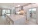 Spacious kitchen with large island, ample storage, and a convenient walk-in pantry at 4815 W Sunset Blvd, Tampa, FL 33629