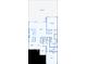 Detailed floor plan showcasing the layout of the home with the kitchen, living room, bedrooms, and garage at 6001 Anise Dr, Sarasota, FL 34238