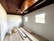 Bright bedroom with wood ceilings, ceiling fan, and ample natural light at 612 Shore Rd, Nokomis, FL 34275