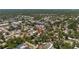 Aerial view of a residential area, showcasing a home with lush landscaping at 815 Hand Ave, Sarasota, FL 34232