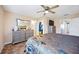 The main bedroom includes a dresser, walk-in closet, and private bathroom, creating a comfortable and functional retreat at 1122 42Nd E Ter, Bradenton, FL 34208