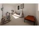 Cozy room featuring a teepee-style bed, soft carpet, and playful decor at 13016 Cedar Elm Lane, Parrish, FL 34219