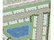 Community map showing home locations, lake, and amenities at 15165 Cuzcorro Ct, Nokomis, FL 34275