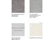 Interior finish samples: carpet, tile, cabinets and quartz at 15165 Cuzcorro Ct, Nokomis, FL 34275