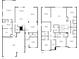 Detailed floor plan showcasing the layout and dimensions of the home at 16434 Slate Pl, Bradenton, FL 34211
