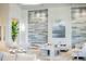 Inviting lobby area with elegant furniture, modern art, and a relaxing atmosphere at 17510 Gawthrop Dr # 208, Bradenton, FL 34211