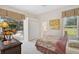 Inviting bedroom with access to the lanai, creating a tranquil retreat at 2111 Muskogee Trl, Nokomis, FL 34275