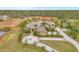 Expansive estate with a circular driveway, barn, and lush grounds showcasing Florida living at 24705 83Rd E Ave, Myakka City, FL 34251