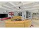 An open concept living room connects seamlessly to the kitchen, making it perfect for gatherings at 24705 83Rd E Ave, Myakka City, FL 34251