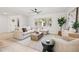 Bright living room with neutral tones, large windows, and comfortable seating at 2720 Pinewood Ct, Clearwater, FL 33761