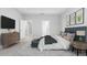 Comfortable bedroom with modern decor and plenty of natural light from multiple windows at 4008 Antelope Ter, North Port, FL 34286