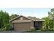 Charming single-story home with a well-maintained lawn and a two car garage at 5030 Rocky Coast Pl, Palmetto, FL 34221