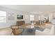 Spacious living area with an open layout, modern furnishings, and plenty of natural light at 5030 Rocky Coast Pl, Palmetto, FL 34221