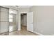 This is a bedroom with a closet, interior door and plank flooring at 5388 Davini St, Sarasota, FL 34238