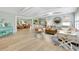 Spacious living room featuring modern furnishings and an open floor plan at 6343 Hollywood Blvd, Sarasota, FL 34231