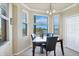 Charming breakfast nook with beautiful views of the lake and golf course at 6509 Grand Estuary Trl # 203, Bradenton, FL 34212