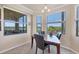 Breakfast nook features natural light and great views overlooking a golf course and lake at 6509 Grand Estuary Trl # 203, Bradenton, FL 34212