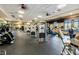 This gym is fully equipped with modern workout machines and equipment for a comprehensive fitness experience at 6509 Grand Estuary Trl # 203, Bradenton, FL 34212