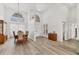 Bright formal dining room featuring high ceilings and lots of natural light at 6702 Drewrys Blf, Bradenton, FL 34203
