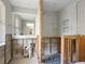 Bathroom under renovation with potential for luxury upgrades and a modern design at 734 Canal Rd, Sarasota, FL 34242
