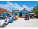 Bright blue storefront offering rentals with fun vehicles and clear signage at 734 Canal Rd, Sarasota, FL 34242