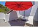 Cozy sunbathing lounge area on outdoor patio deck with furniture at 750 Bayport Way # 750, Longboat Key, FL 34228