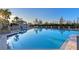 Serene pool with crystal clear water perfect for swimming and relaxation on a sunny day at 111 Tidy Island Blvd # 111, Bradenton, FL 34210