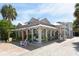 Inviting storefront with outdoor seating, lush landscaping and ample parking at 111 Tidy Island Blvd # 111, Bradenton, FL 34210
