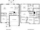 Detailed floor plan showcasing the layout of the first and second floors at 13422 Flat Woods Ter, Bradenton, FL 34211