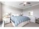 Spacious bedroom featuring a comfortable bed, stylish furnishings, and abundant natural light at 13422 Flat Woods Ter, Bradenton, FL 34211