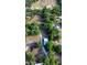 Aerial view of land featuring multiple structures and a tree-lined driveway at 15308 Fruitville Rd, Sarasota, FL 34240