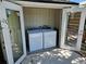 Open shed with washer and dryer at 15308 Fruitville Rd, Sarasota, FL 34240