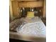 RV bedroom with a double bed and storage at 15308 Fruitville Rd, Sarasota, FL 34240