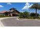 Charming clubhouse exterior with elegant architecture, well-maintained landscaping, and inviting curb appeal at 16614 Berwick Ter, Lakewood Ranch, FL 34202