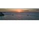 Beautiful water scene at sunset with still ocean view and horizon at 1722 Hazelwood St, Sarasota, FL 34231