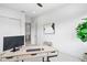 Cozy office space with wooden desk, neutral tones, and modern decor accents at 2249 Oak Terrace St, Sarasota, FL 34231