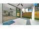 Seamless indoor-outdoor living with a covered patio flowing from the living space, creating an ideal entertaining area at 2249 Oak Terrace Ter, Sarasota, FL 34231